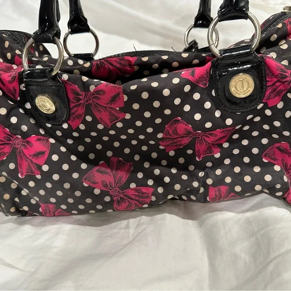 Betsy Johnson bow bag - Picture 2 of 5